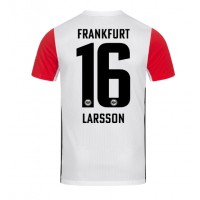 Dres Eintracht Frankfurt Hugo Larsson #16 Domáci 2024-25 Krátky Rukáv